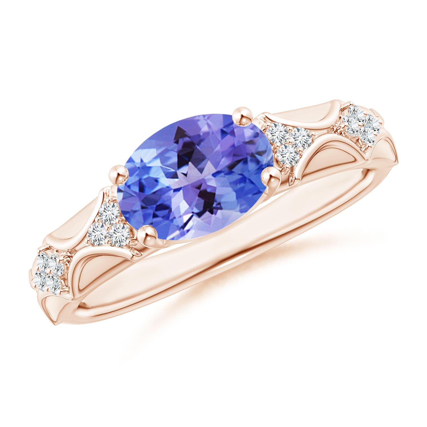 AA - Tanzanite / 1.98 CT / 14 KT Rose Gold