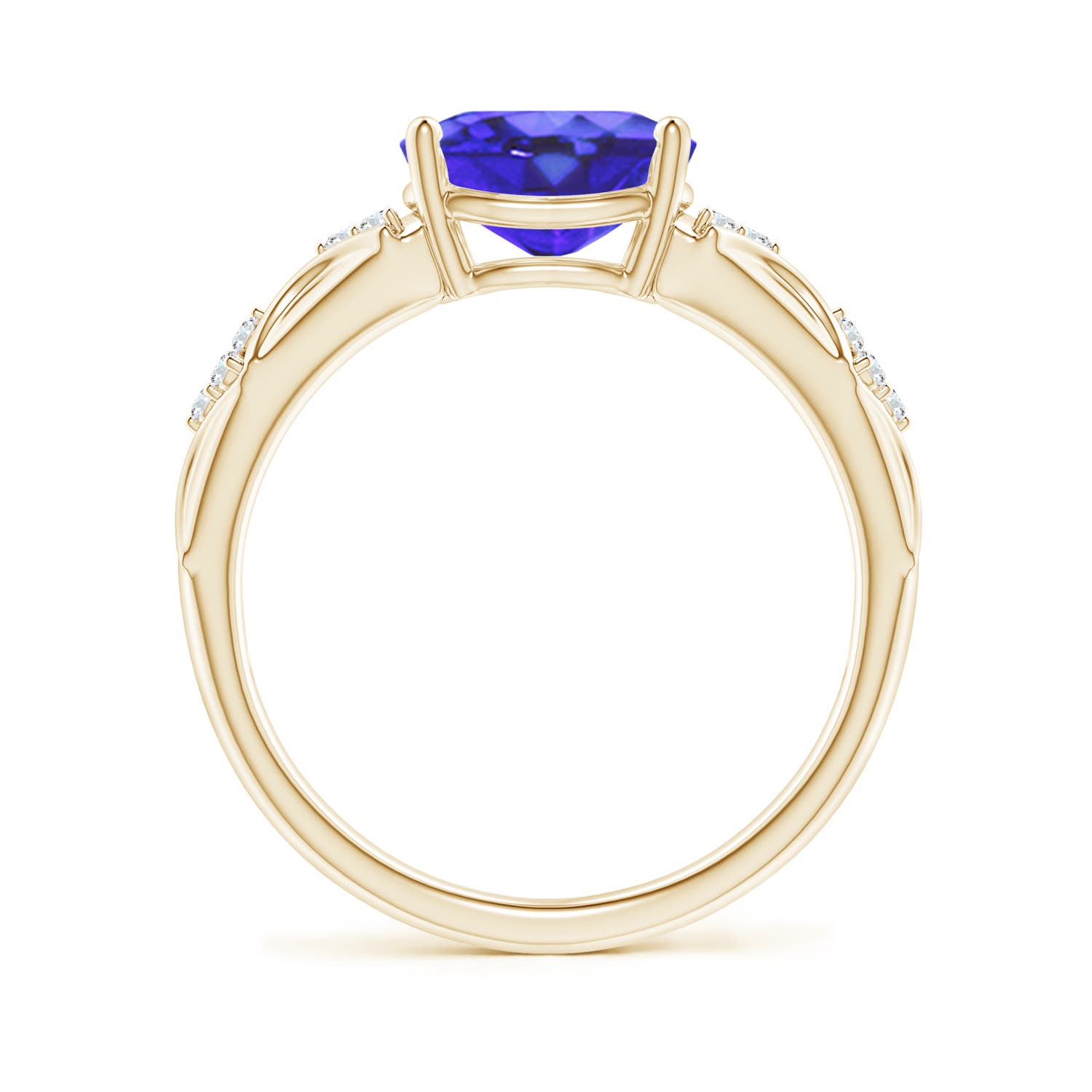 AA - Tanzanite / 1.98 CT / 14 KT Yellow Gold