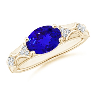 Oval AAAA Tanzanite