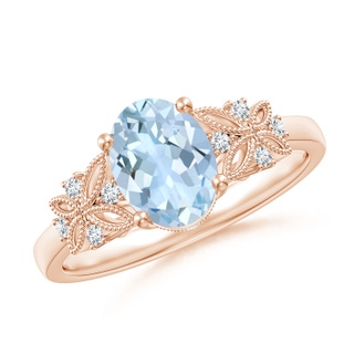 Oval AA Aquamarine