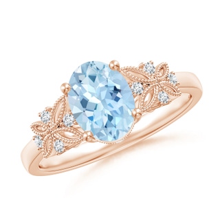 Oval AAA Aquamarine