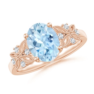 Oval AAA Aquamarine