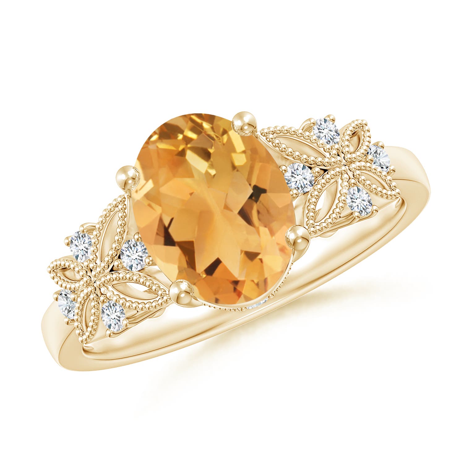 A - Citrine / 1.78 CT / 14 KT Yellow Gold