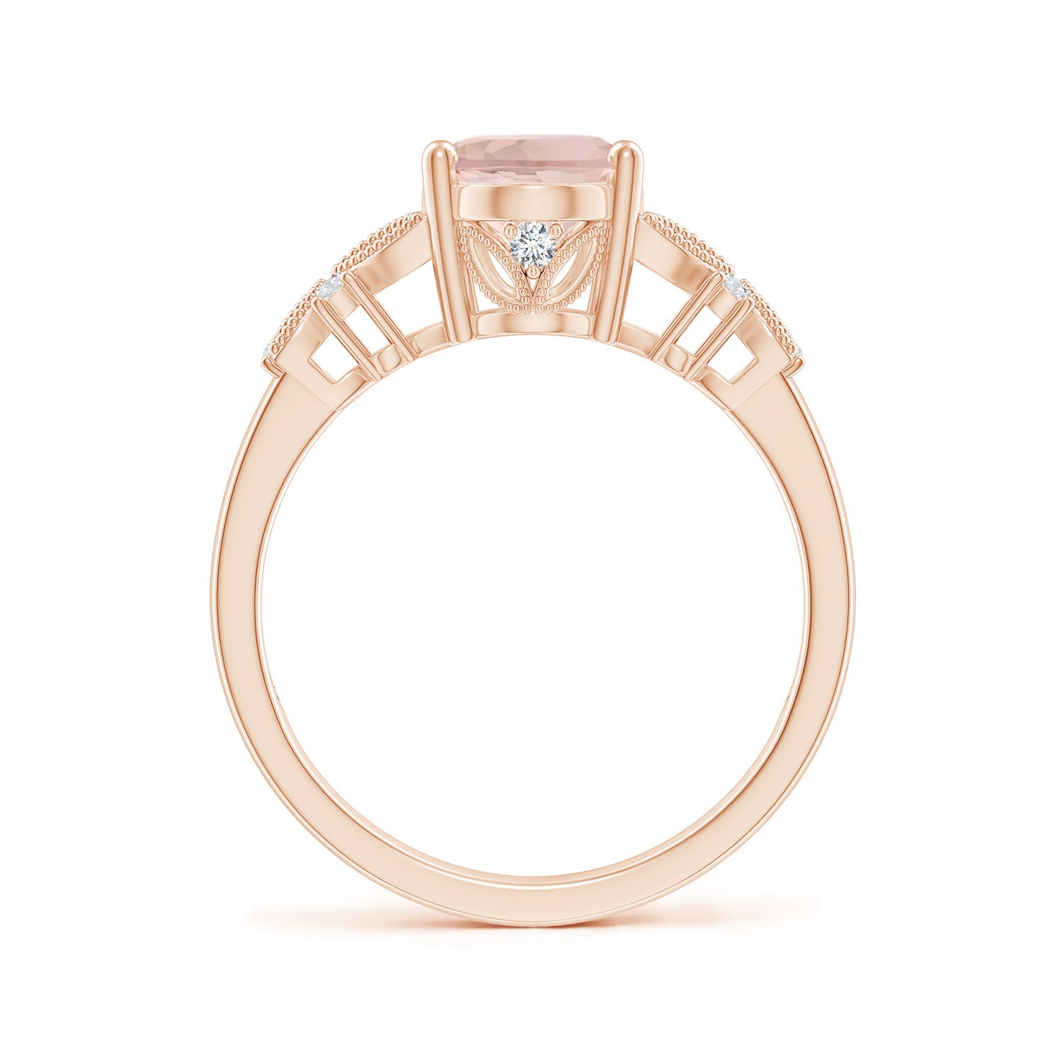 AA - Morganite / 1.78 CT / 14 KT Rose Gold