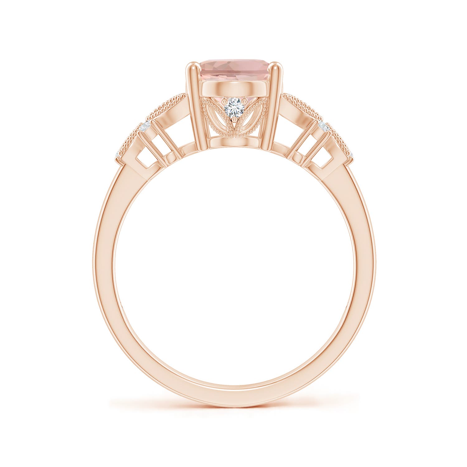 AAA - Morganite / 1.78 CT / 14 KT Rose Gold