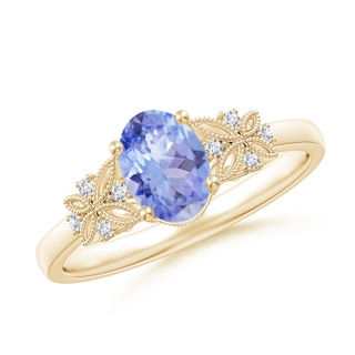 Oval A Tanzanite
