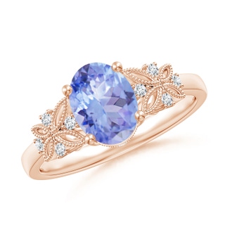 Oval A Tanzanite