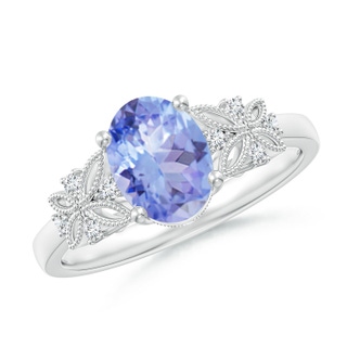 Oval A Tanzanite