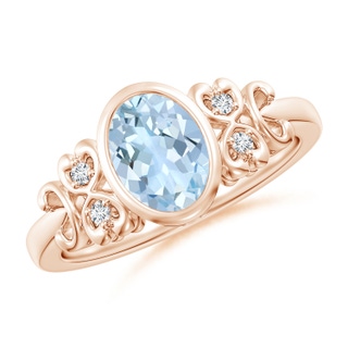 Oval AA Aquamarine