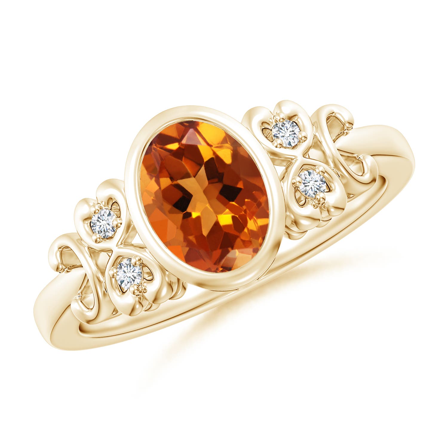 AAAA - Citrine / 1.15 CT / 14 KT Yellow Gold