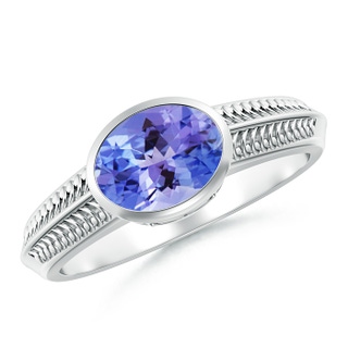 Oval AA Tanzanite