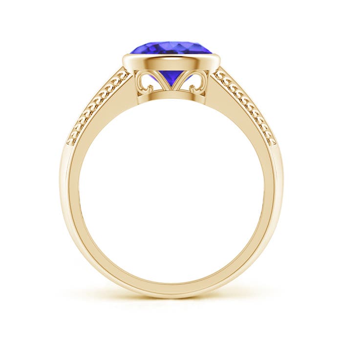 AA - Tanzanite / 1.25 CT / 14 KT Yellow Gold