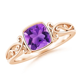 Cushion AAA Amethyst