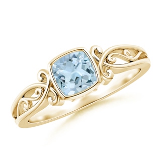 Cushion AA Aquamarine