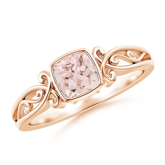 AAA - Morganite / 0.45 CT / 14 KT Rose Gold