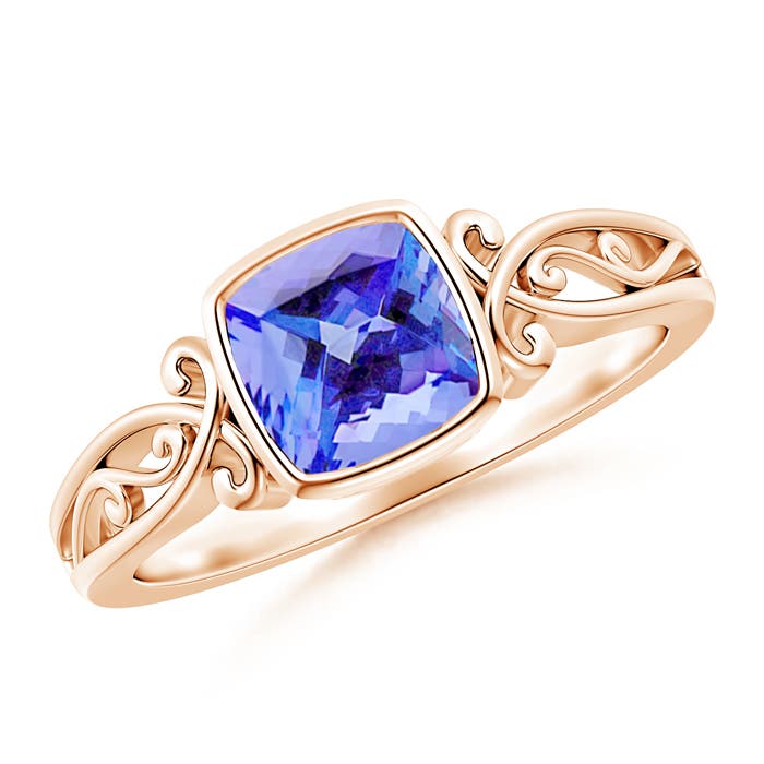 AA - Tanzanite / 1.05 CT / 14 KT Rose Gold