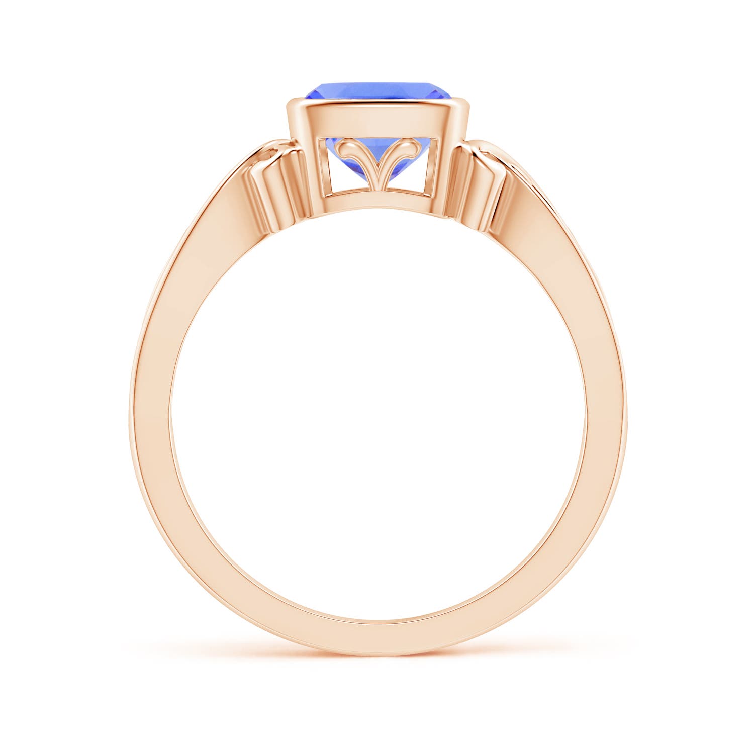 AA - Tanzanite / 1.05 CT / 14 KT Rose Gold