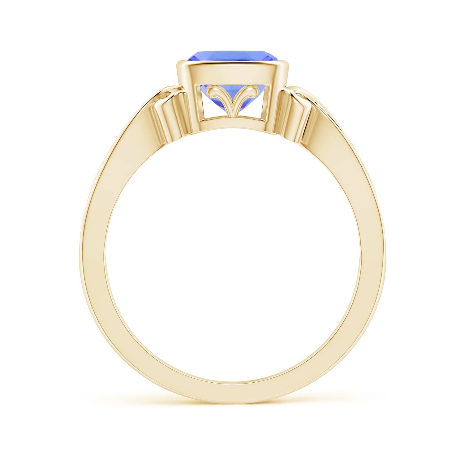 AA - Tanzanite / 1.05 CT / 14 KT Yellow Gold