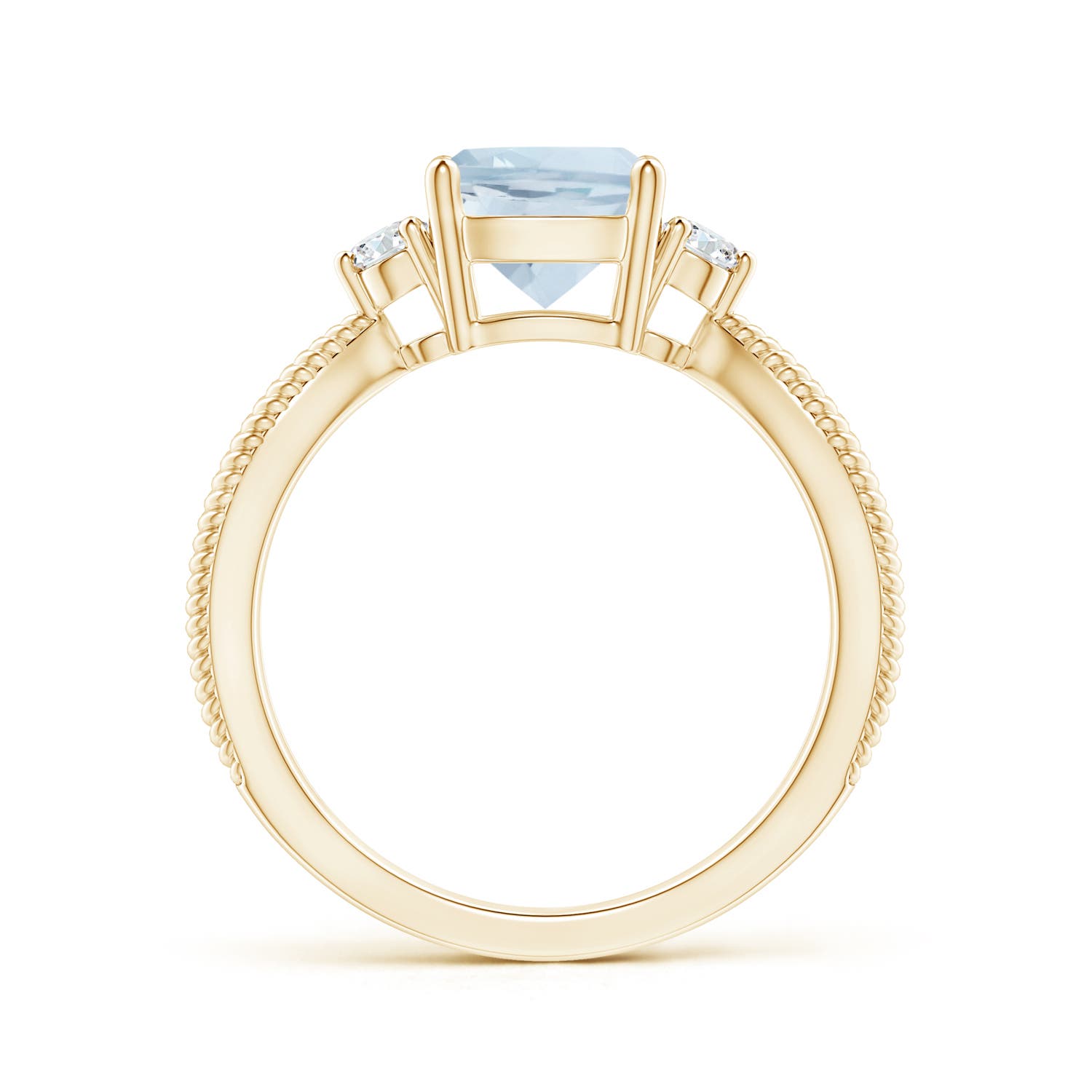 A - Aquamarine / 1.55 CT / 14 KT Yellow Gold