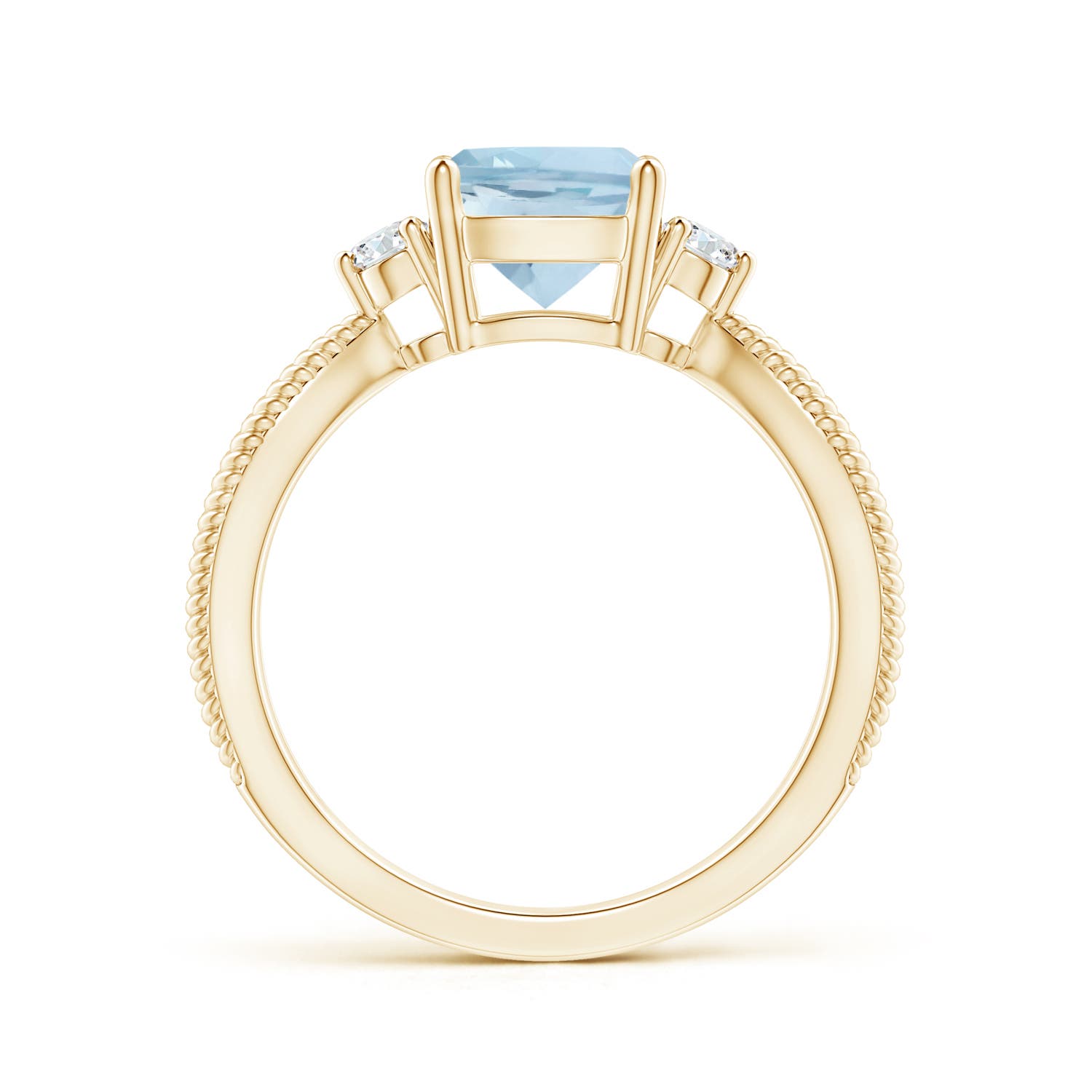 AA - Aquamarine / 1.55 CT / 14 KT Yellow Gold