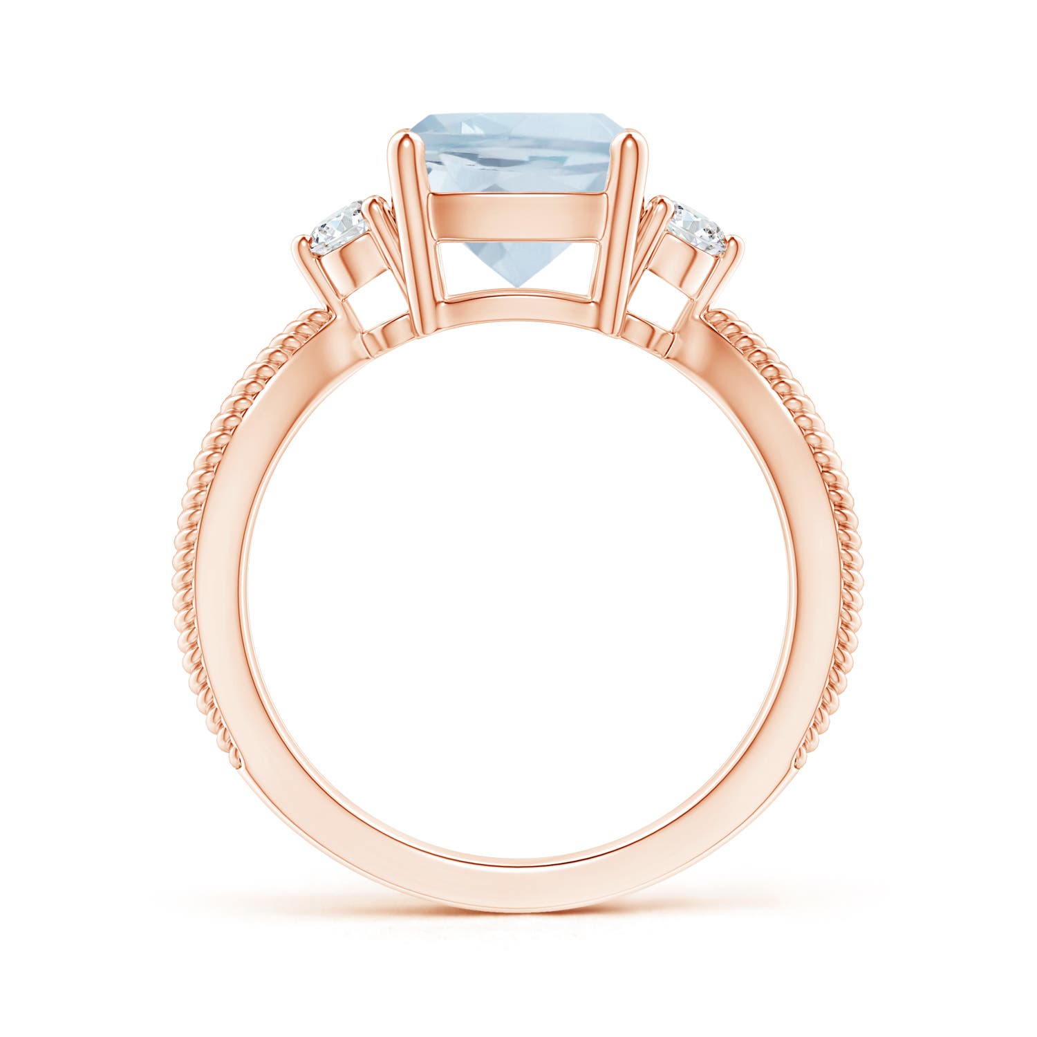 A - Aquamarine / 2.14 CT / 14 KT Rose Gold