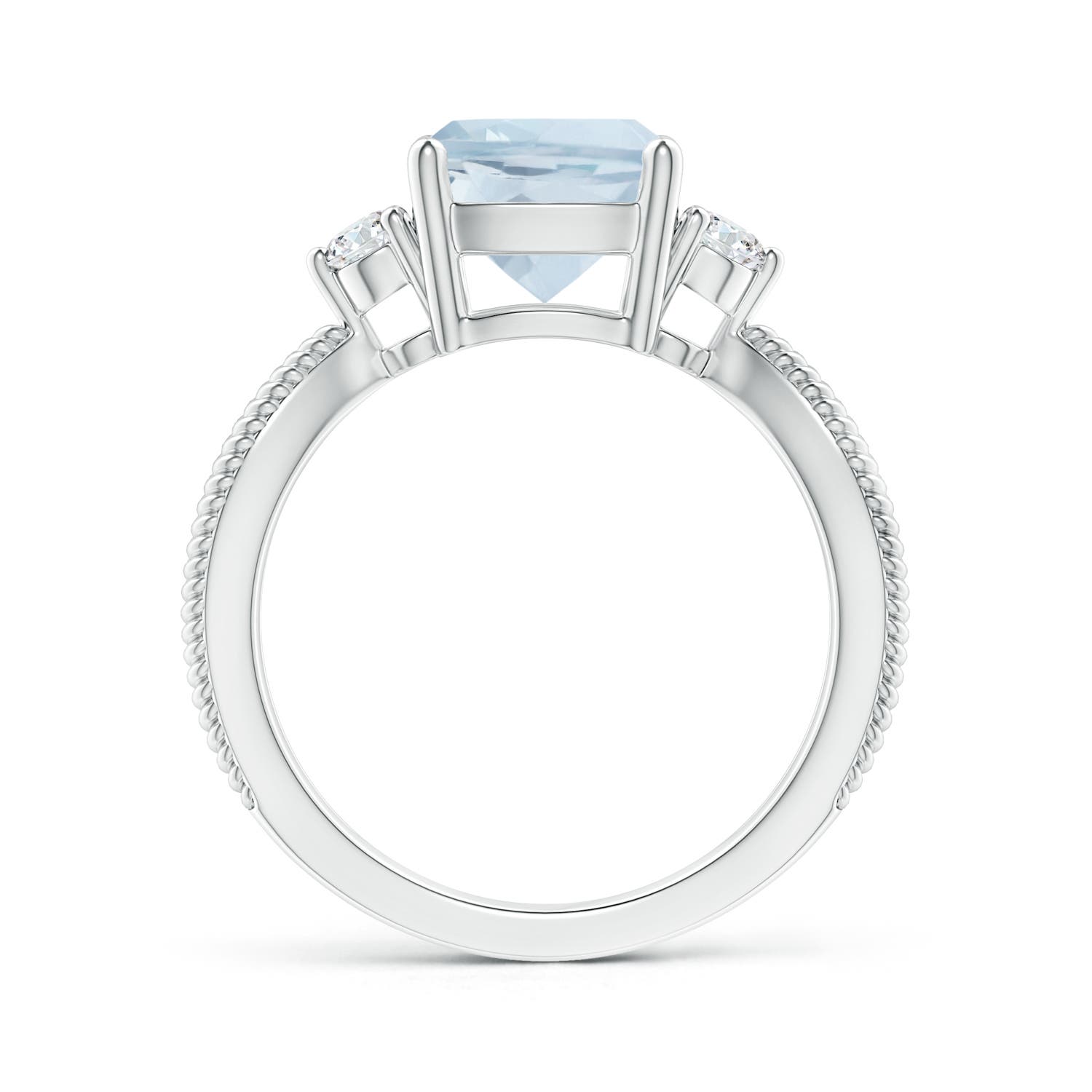 A - Aquamarine / 2.14 CT / 14 KT White Gold