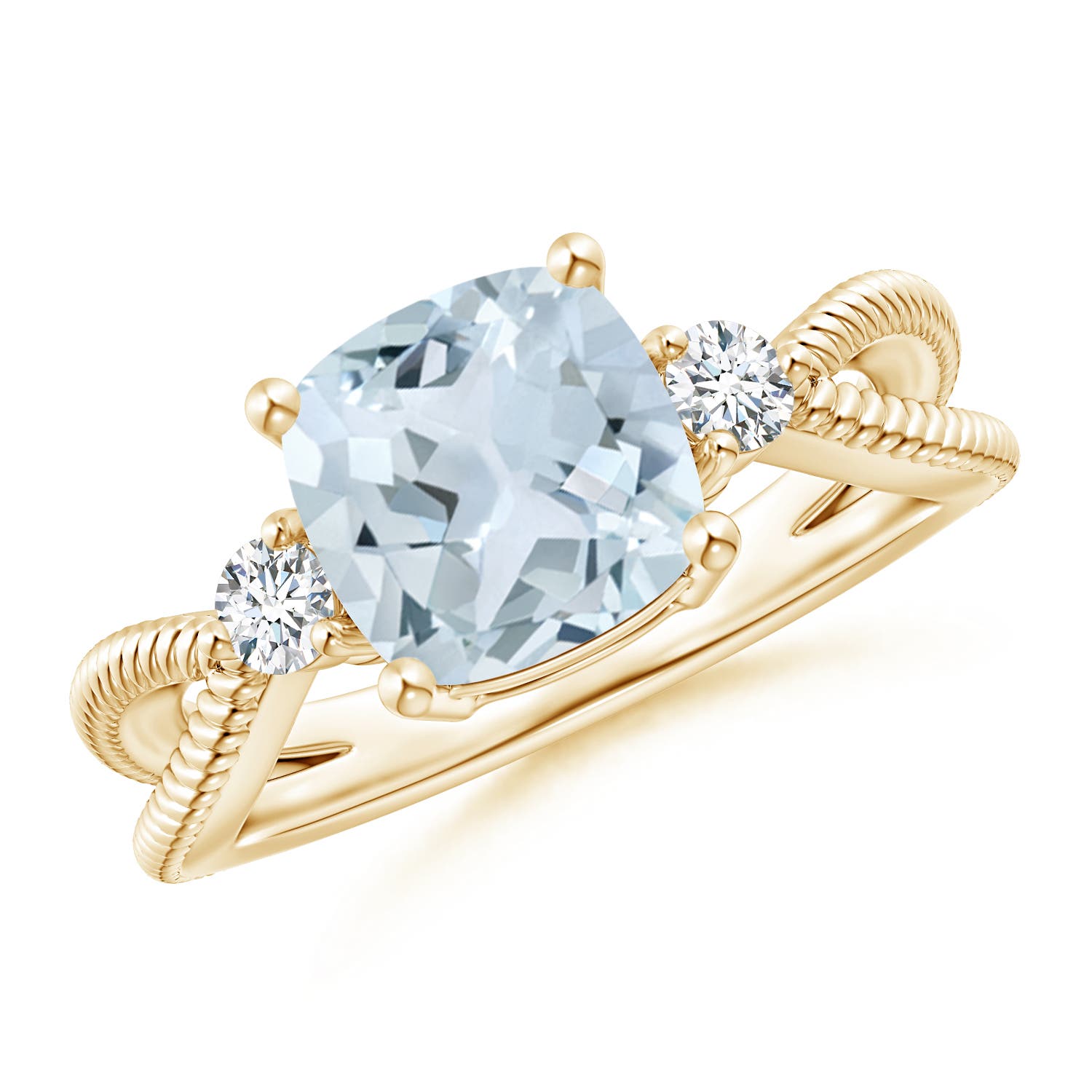 A - Aquamarine / 2.14 CT / 14 KT Yellow Gold