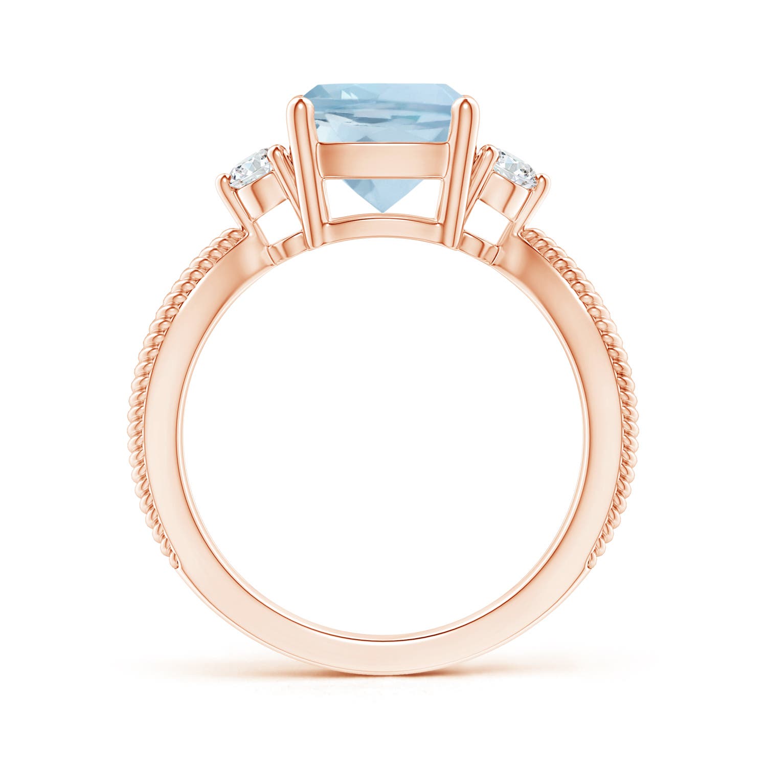 AA - Aquamarine / 2.14 CT / 14 KT Rose Gold