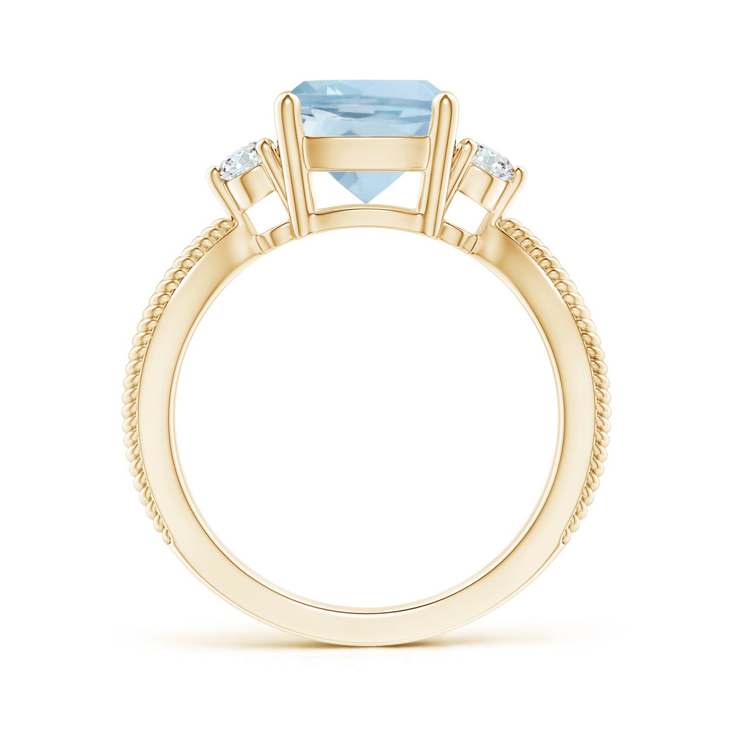 AA - Aquamarine / 2.14 CT / 14 KT Yellow Gold