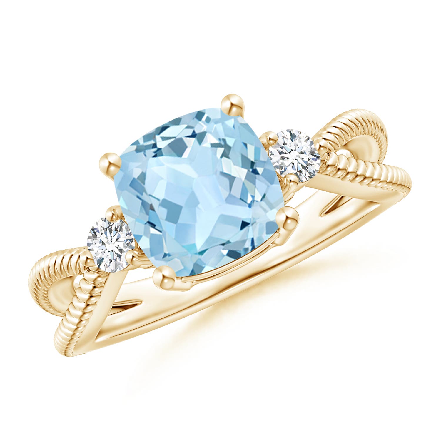 AAA - Aquamarine / 2.14 CT / 14 KT Yellow Gold