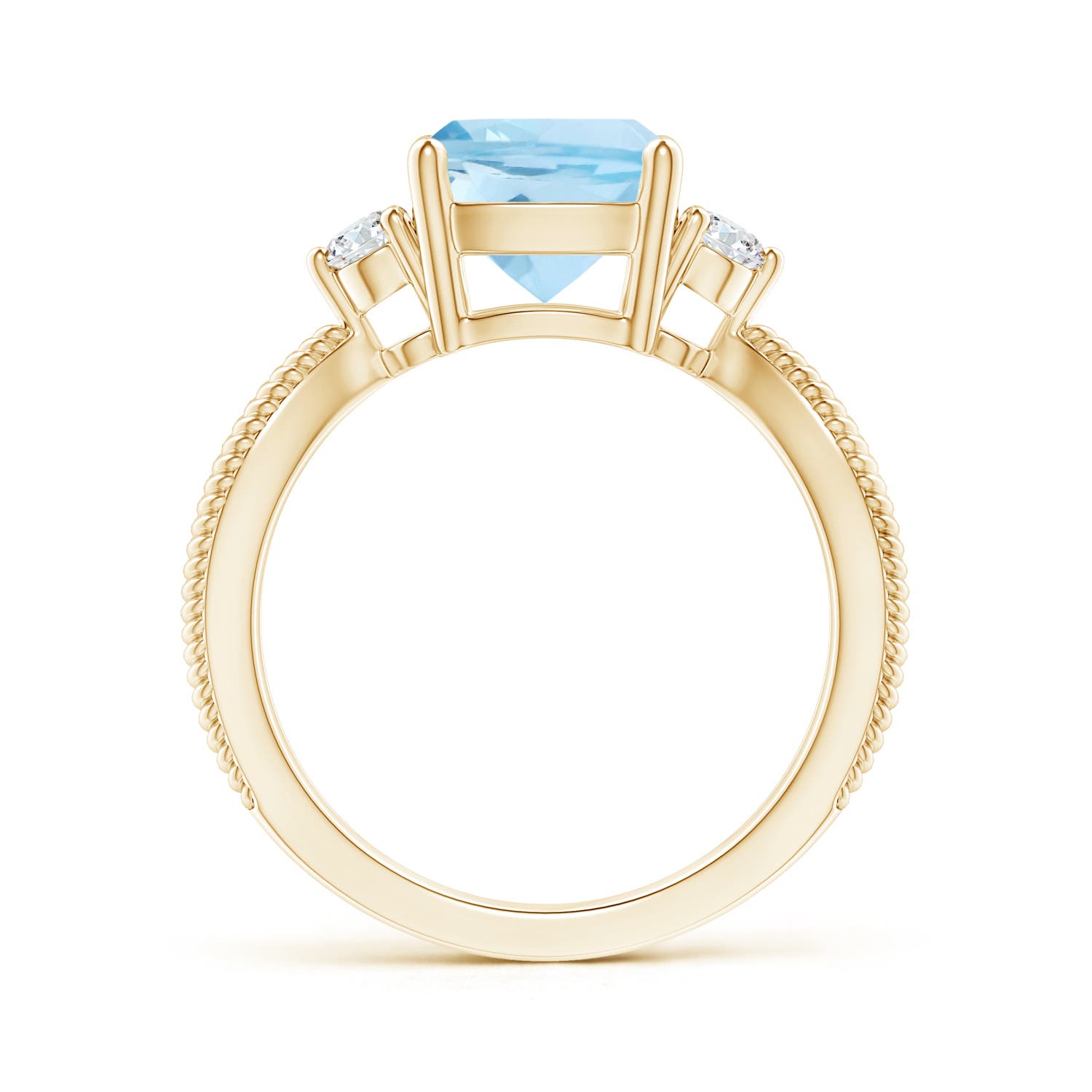 AAA - Aquamarine / 2.14 CT / 14 KT Yellow Gold