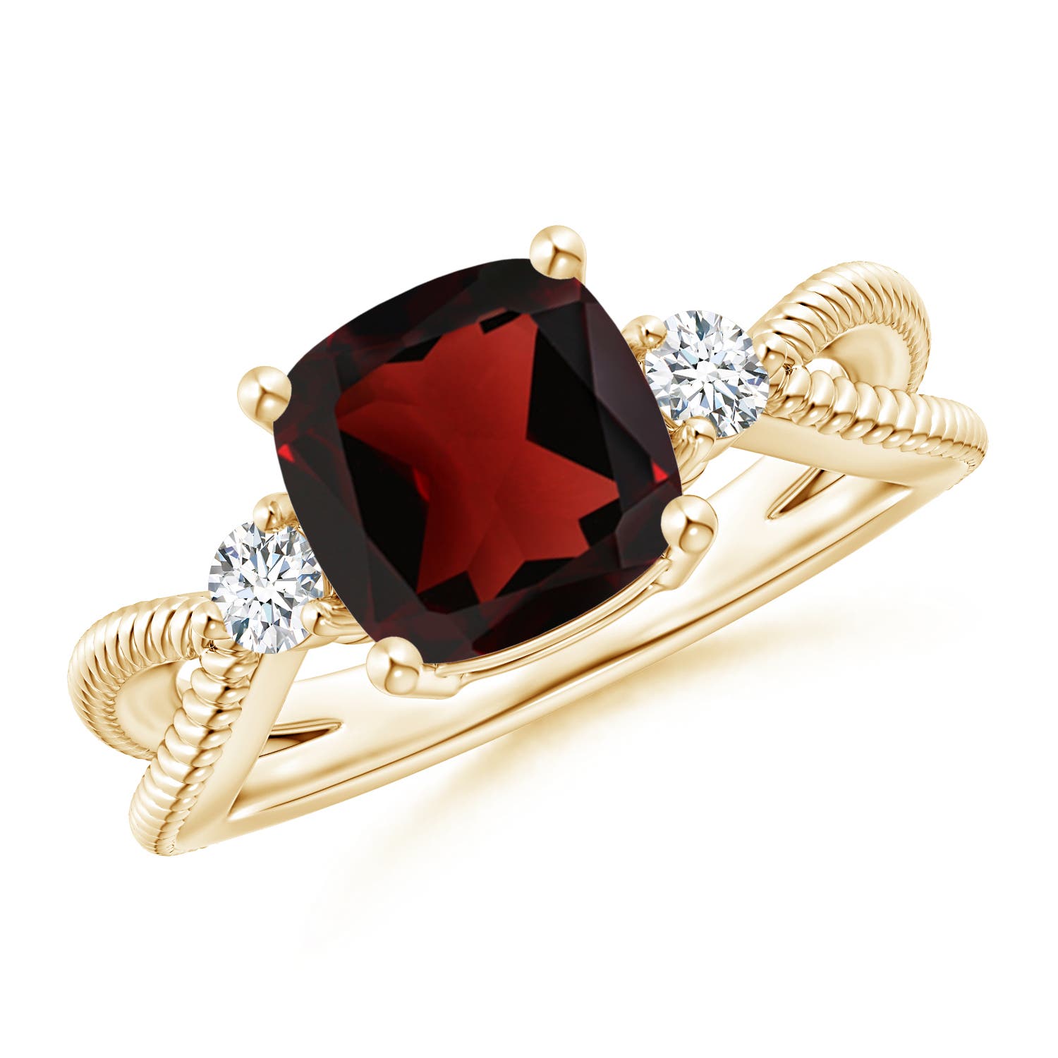 AA - Garnet / 2.69 CT / 14 KT Yellow Gold