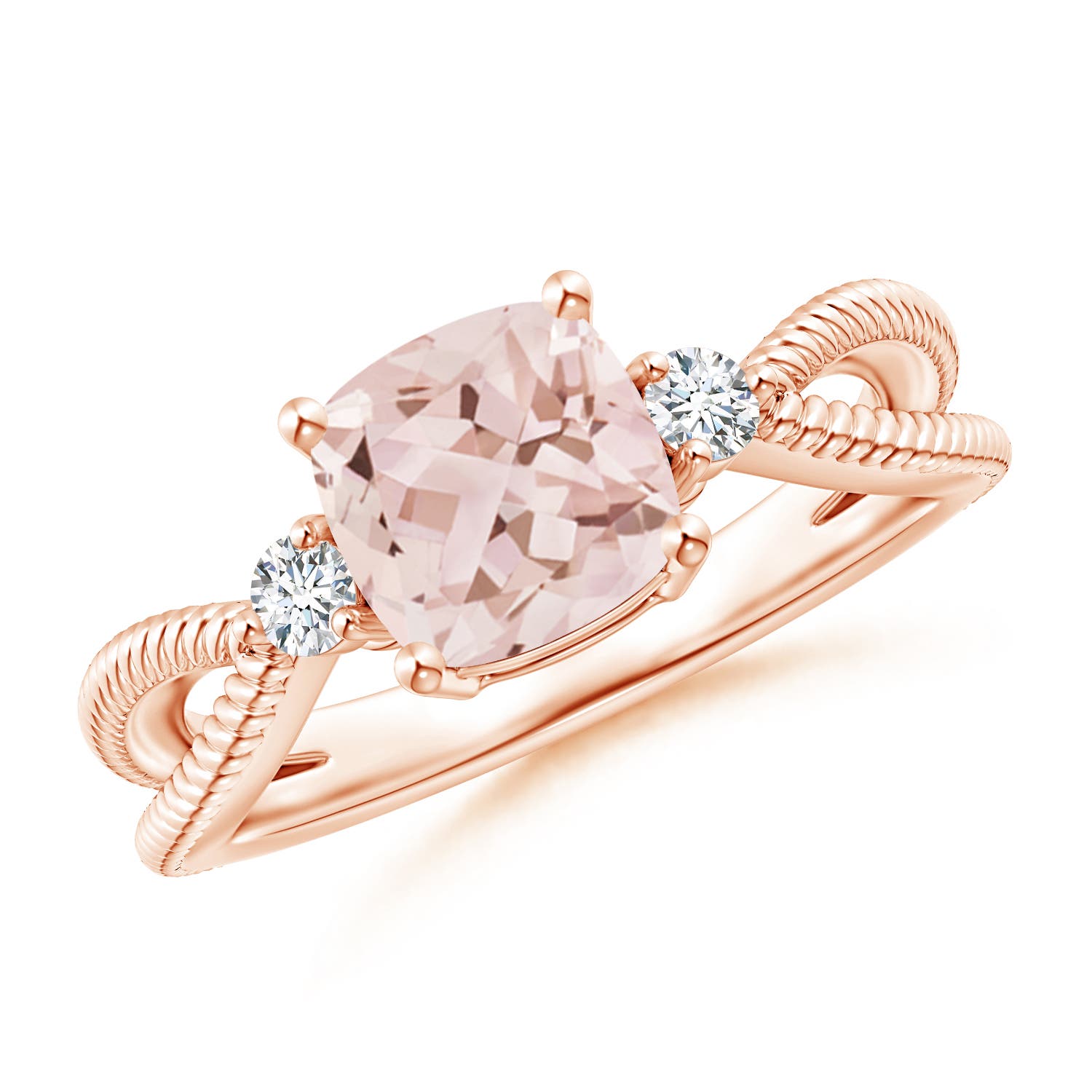 AAA - Morganite / 1.35 CT / 14 KT Rose Gold