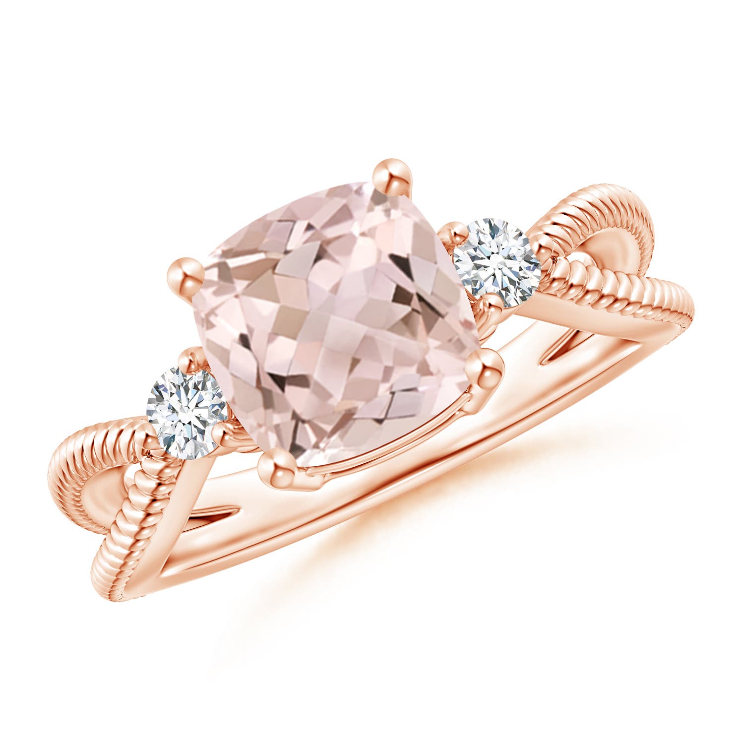 A - Morganite / 1.99 CT / 14 KT Rose Gold