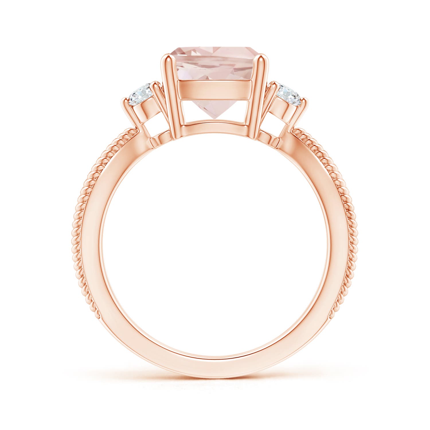 A - Morganite / 1.99 CT / 14 KT Rose Gold