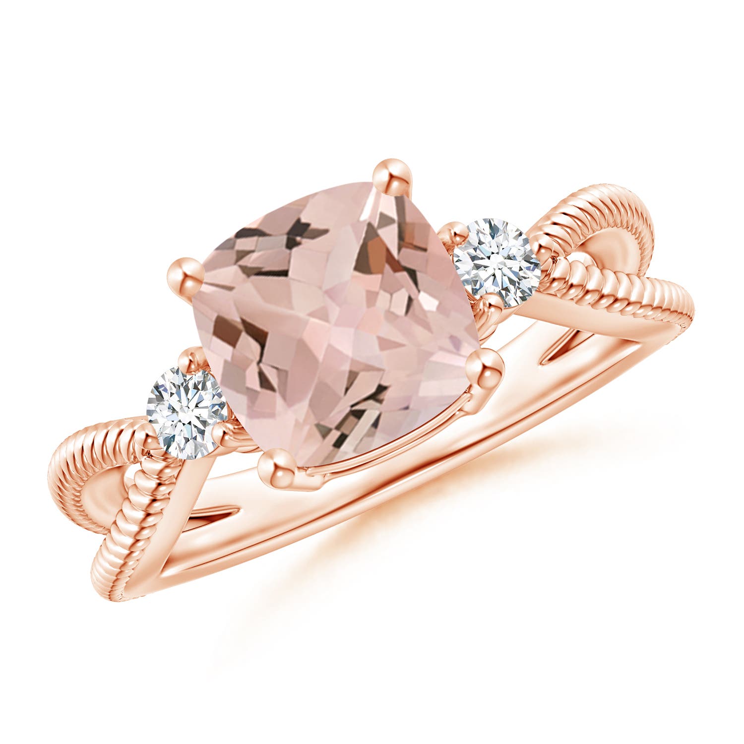 AA - Morganite / 1.99 CT / 14 KT Rose Gold