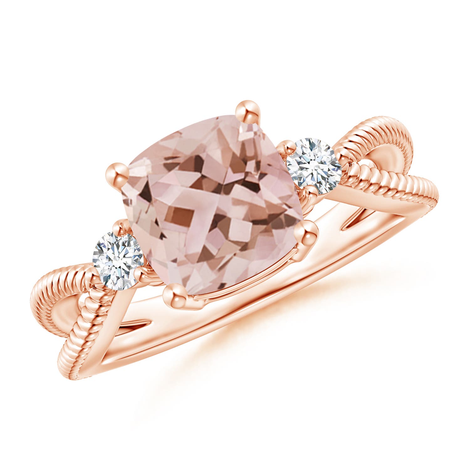 AAA - Morganite / 1.99 CT / 14 KT Rose Gold