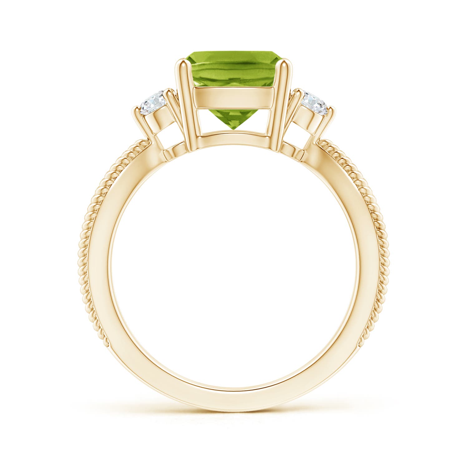 AAA - Peridot / 2.14 CT / 14 KT Yellow Gold