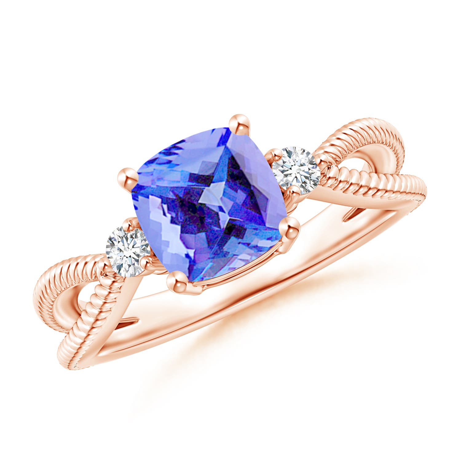 AA - Tanzanite / 1.65 CT / 14 KT Rose Gold