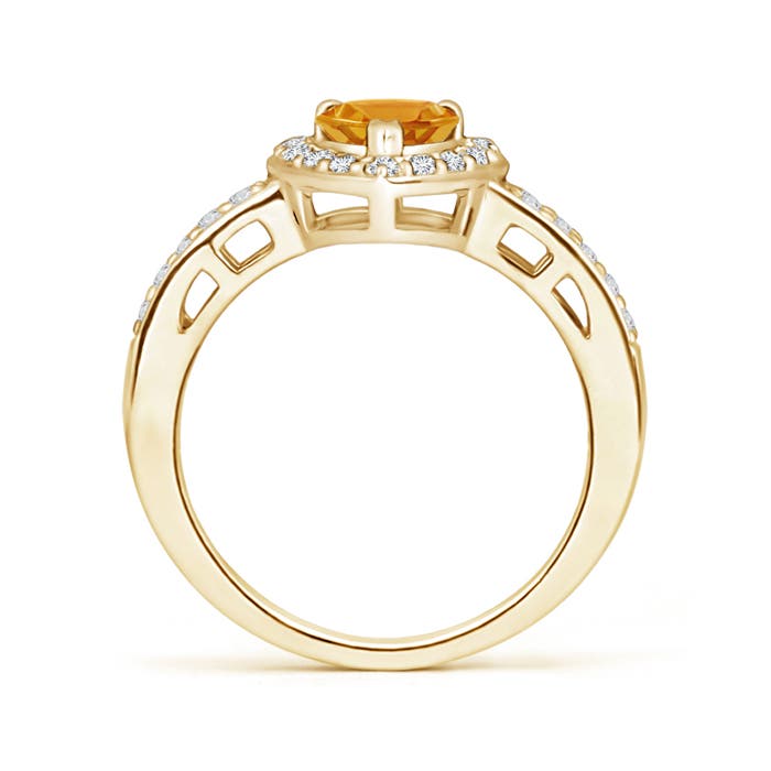 A - Citrine / 0.98 CT / 14 KT Yellow Gold