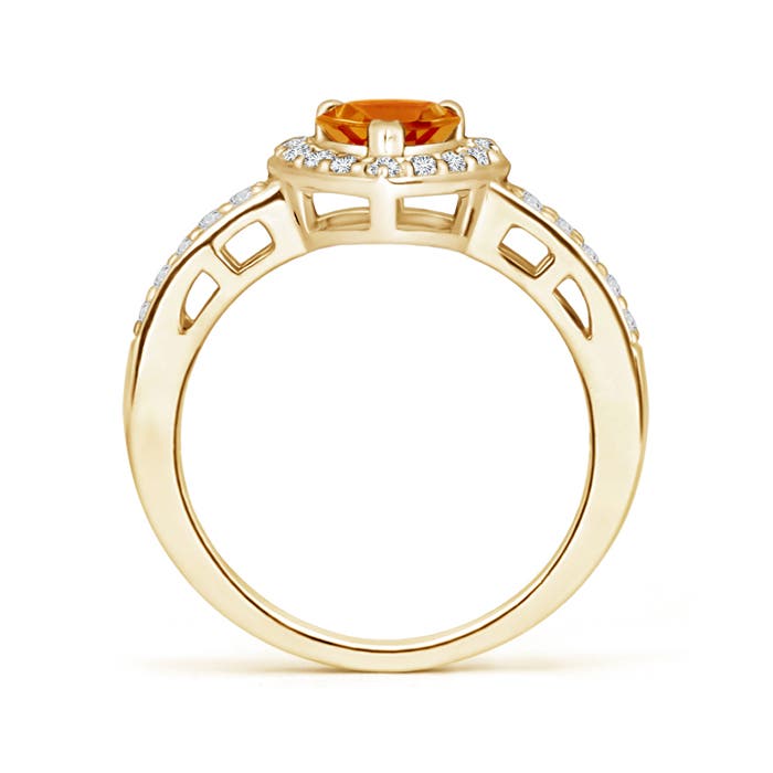 AAA - Citrine / 0.98 CT / 14 KT Yellow Gold