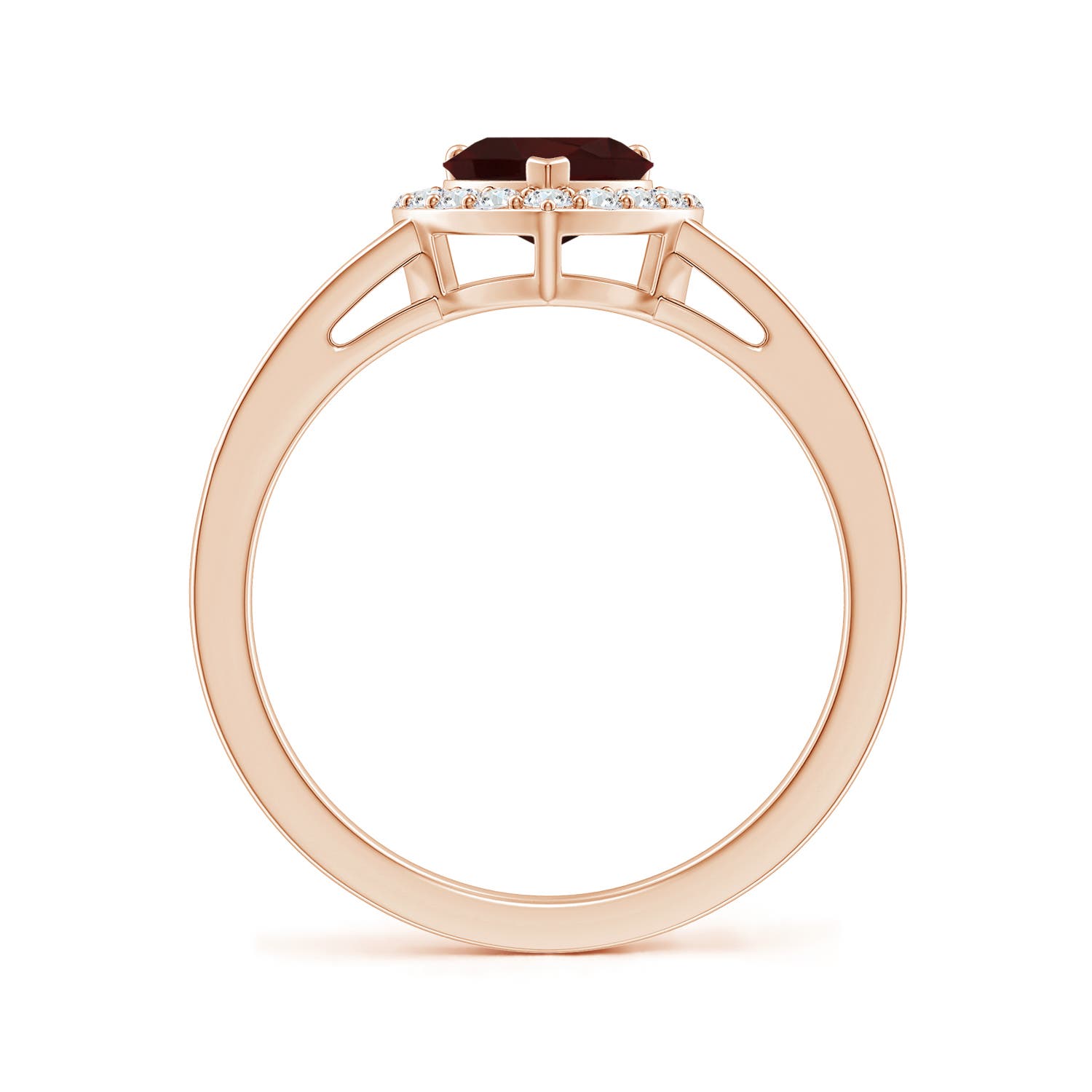 A - Garnet / 1.18 CT / 14 KT Rose Gold