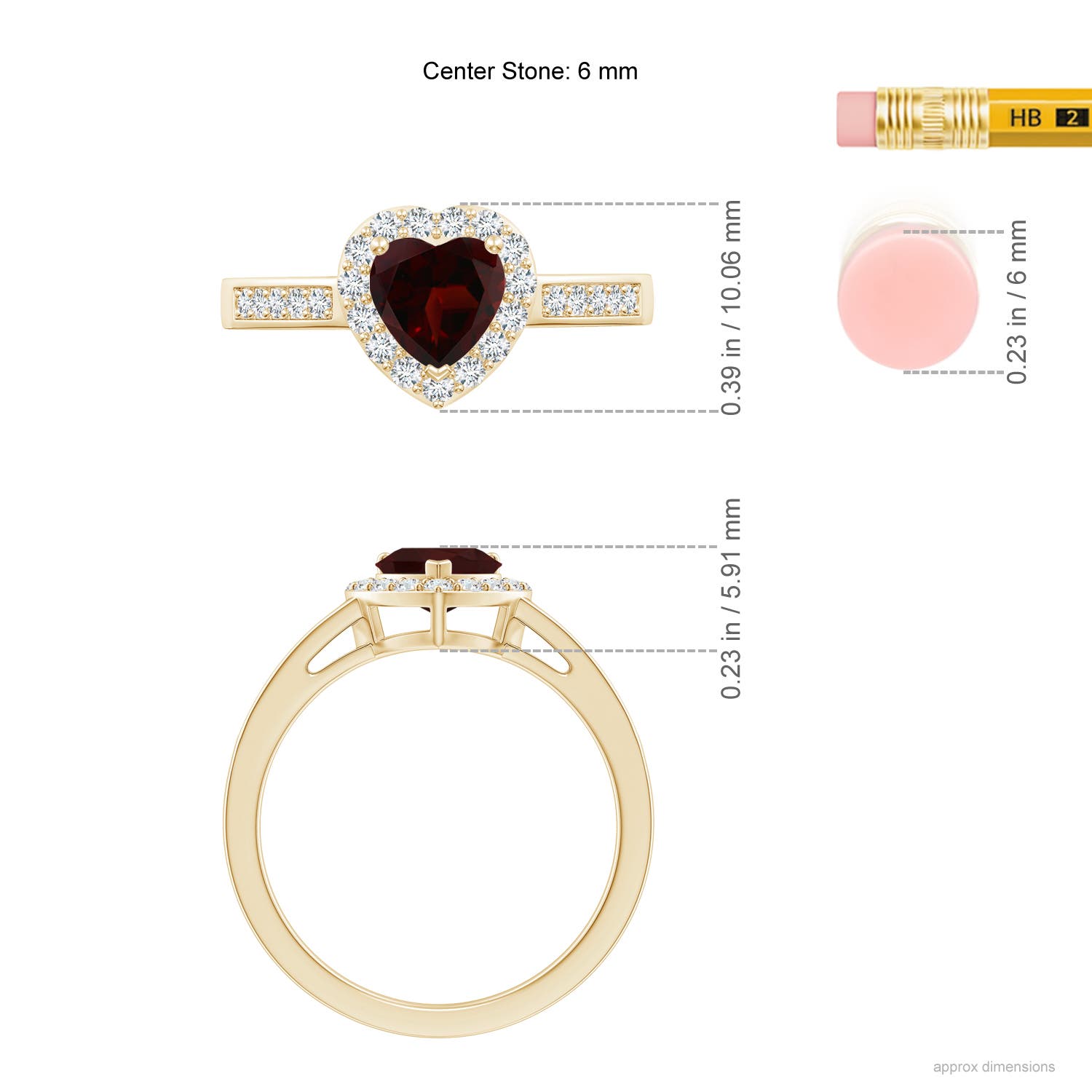 A - Garnet / 1.18 CT / 14 KT Yellow Gold