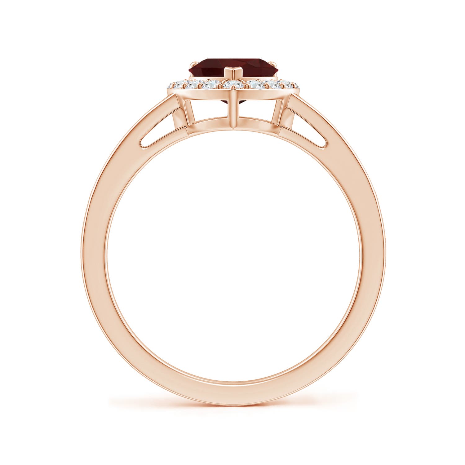 AA - Garnet / 1.18 CT / 14 KT Rose Gold