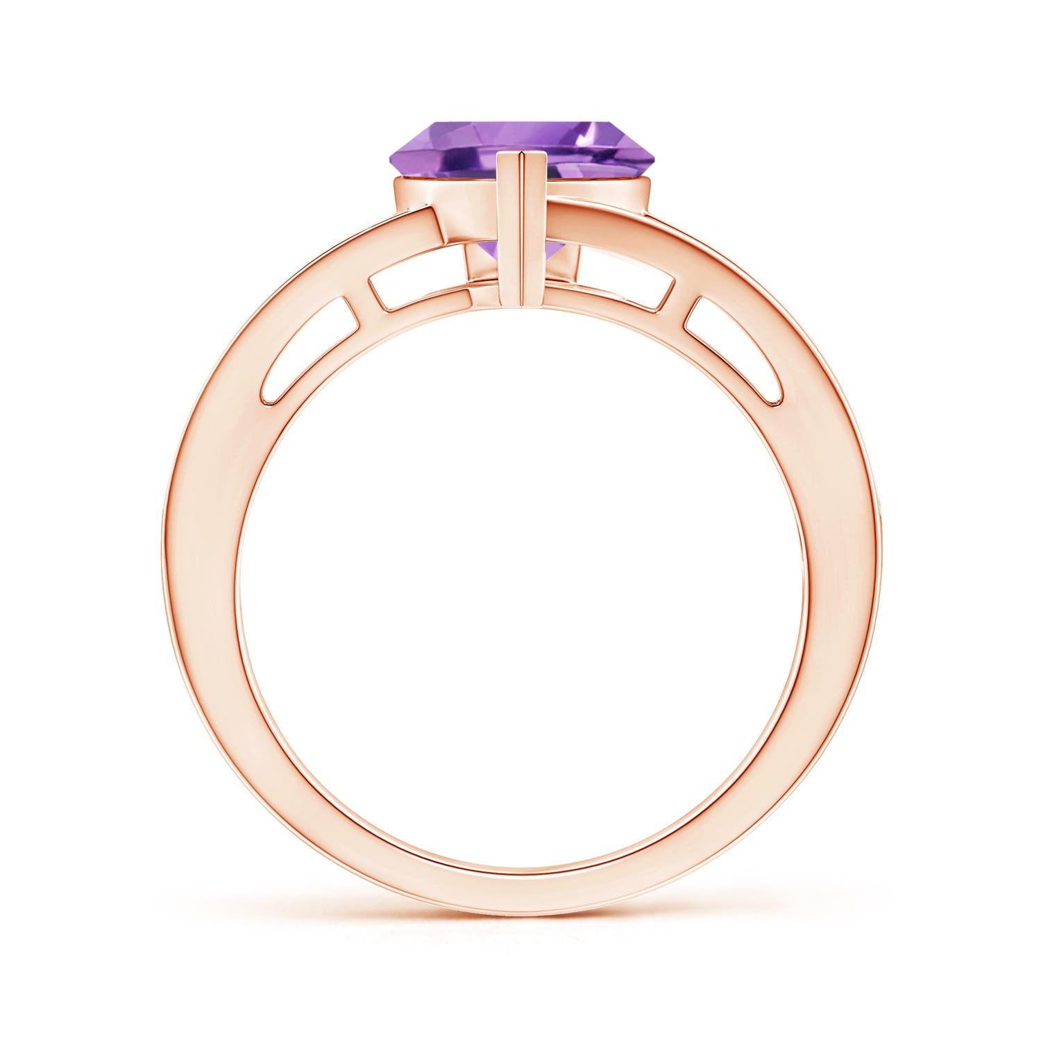 A - Amethyst / 1.7 CT / 14 KT Rose Gold