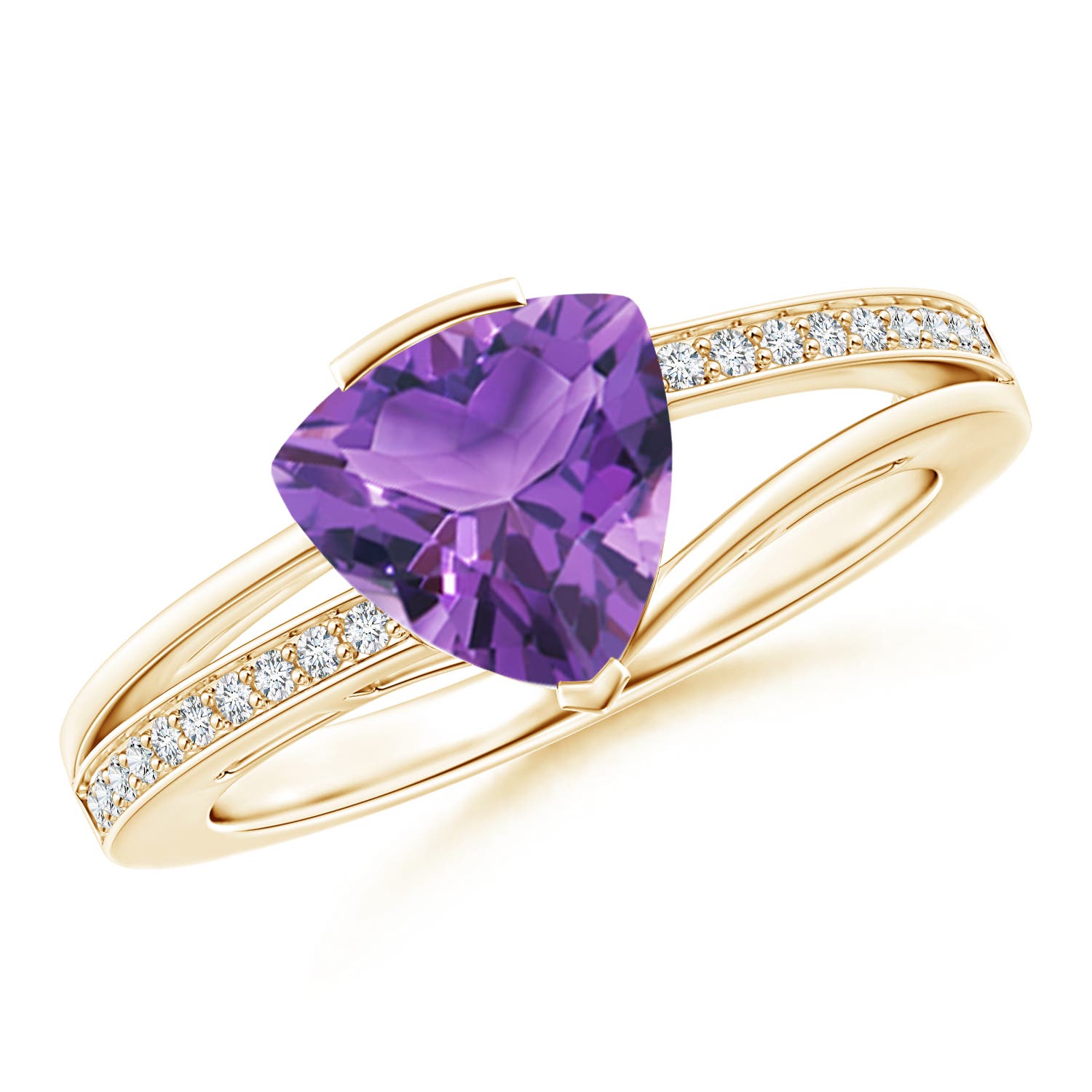 AA - Amethyst / 1.7 CT / 14 KT Yellow Gold