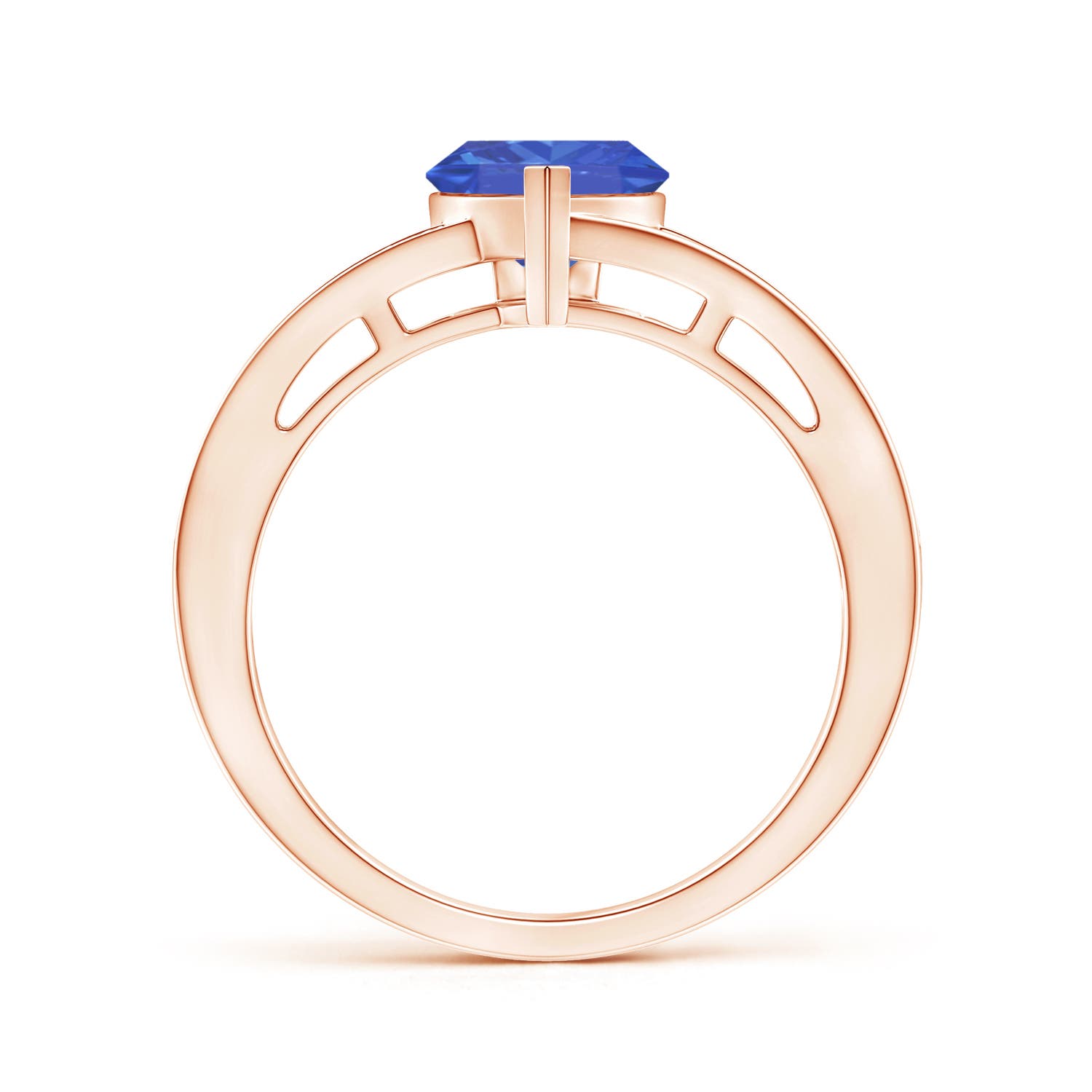 AA - Tanzanite / 1.3 CT / 14 KT Rose Gold