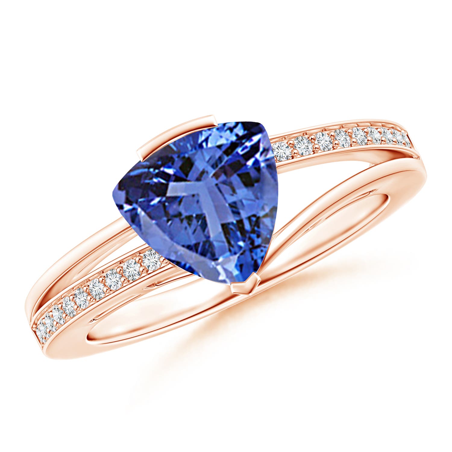 AA - Tanzanite / 1.9 CT / 14 KT Rose Gold