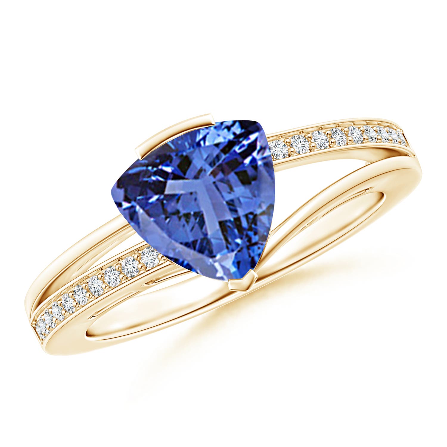 AA - Tanzanite / 1.9 CT / 14 KT Yellow Gold