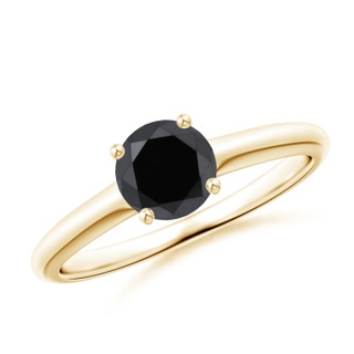Round AA Enhanced Black Diamond